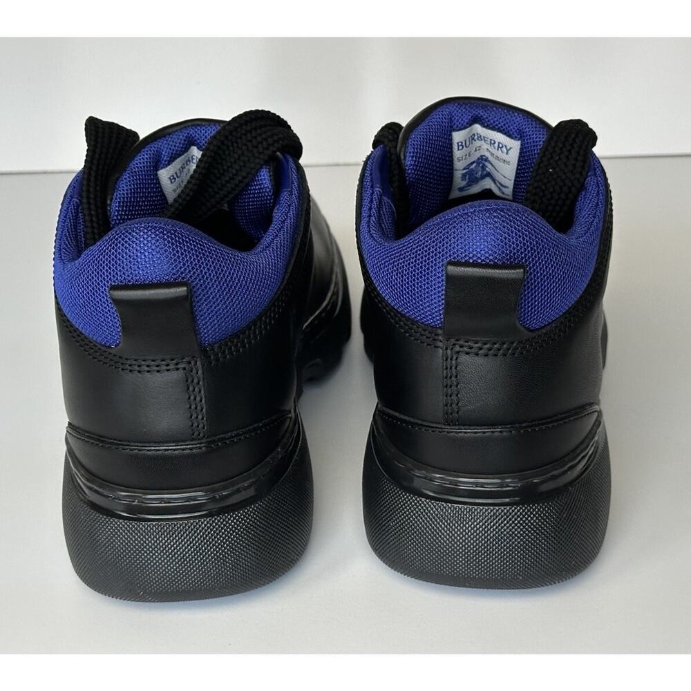 Burberry Black Leather Ankle Trek Boots 9 US (42 Eu) 8074564 IT NIB $1190 - Picture 9 of 14